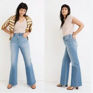 Madewell Women's High-Rise Flare Jeans in Caine Wash | Size 26